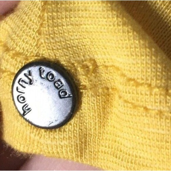 Horny Toad Dress Women's Size Large Yellow Lyocell Cotton Blend Rosemarie - Picture 6 of 10